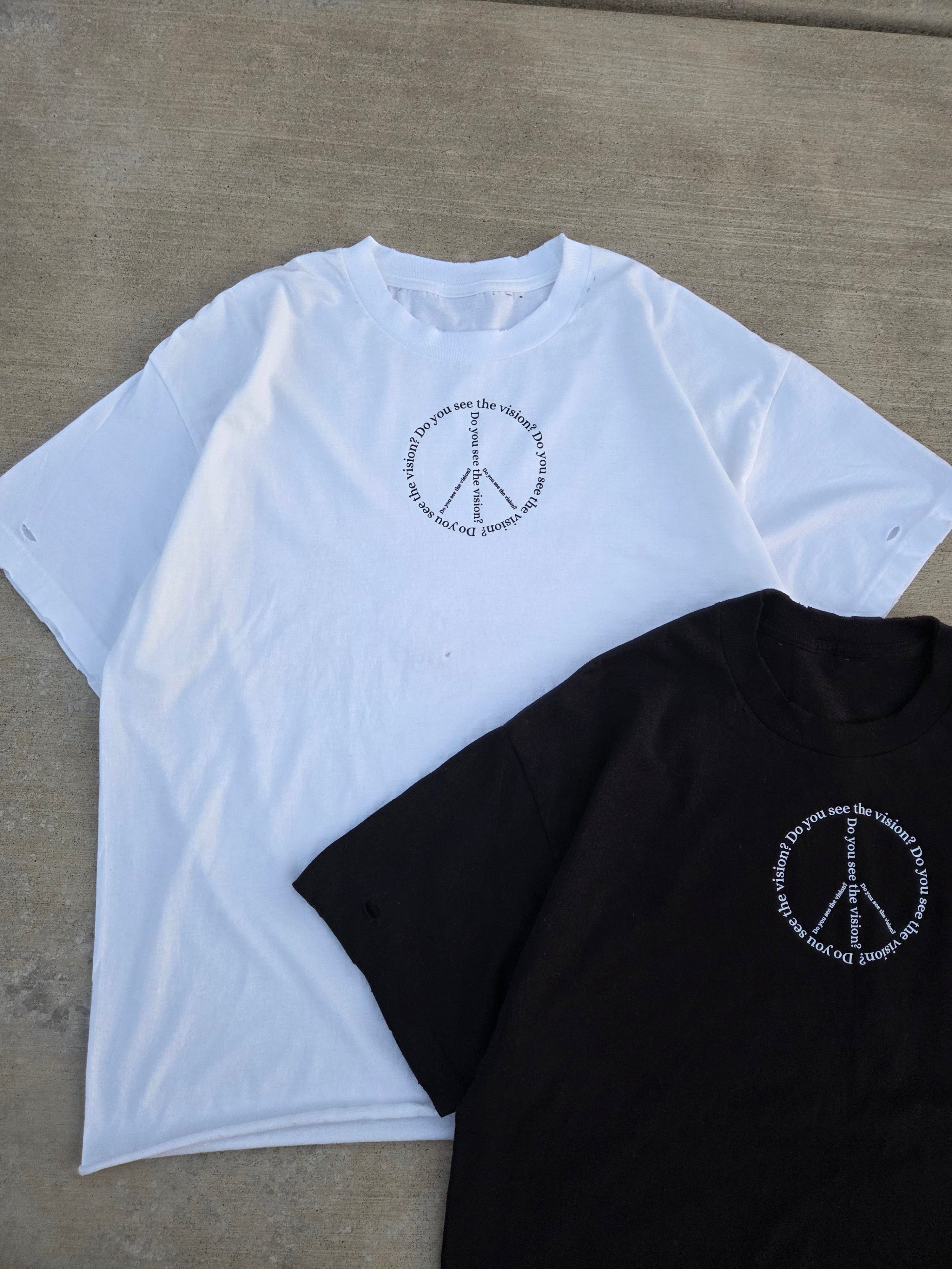'Simple Peace Logo' tee