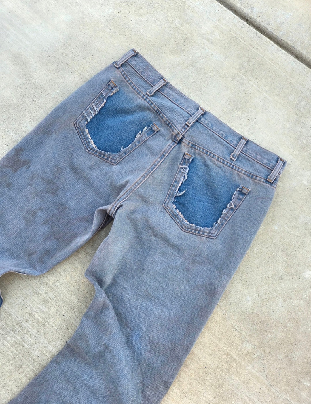 'Ruin' denim