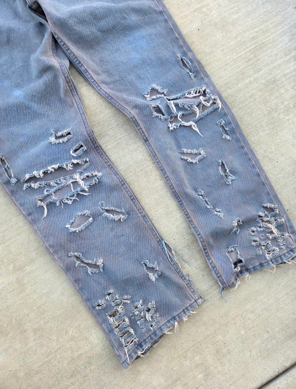 'Ruin' denim